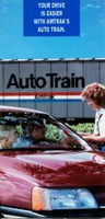 <i>Auto Train</i> brochure cover, 1980s.