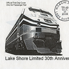<i>Lake Shore Limited</i> cachet, 2005.