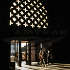 Los Angeles Union Station main entry, 1970s.