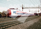TurboTrain in Amtrak livery, 1970s.