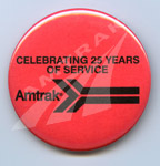 25 Years of Service button.