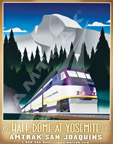 "Visit Half Dome at Yosemite" poster, 2000s.