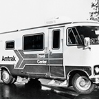 Amtrak mobile Travel Center, 1970s.