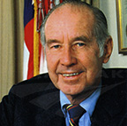 Amtrak President and Chairman W. Graham Claytor, Jr., 1982.
