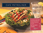 Cafe Metroliner poster, 1995.