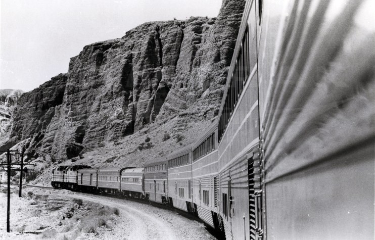 <i>Desert Wind</i> in Afton Canyon, 1980s.