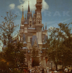 Disney World postcard, 1970s.