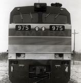 E-60CP locomotive No. 975, late 1970s.