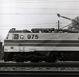 E-60CP locomotive No. 975, late 1970s.