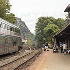 <i>Capitol Limited</i> at Harpers Ferry, W.Va., 2014.