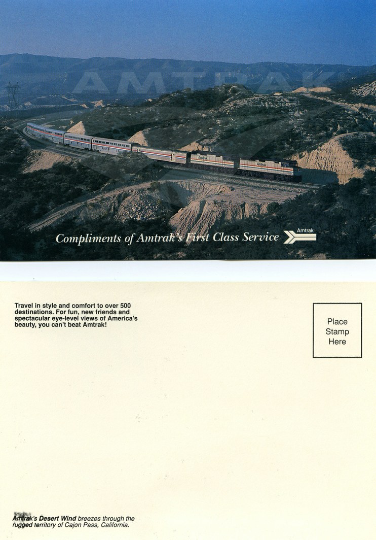 <i>Desert Wind</i> postcard.