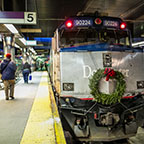 <i>Downeaster</i> at Boston North Station, 2016.