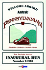 <i>Pennsylvanian</i> daylight service poster, 1998.