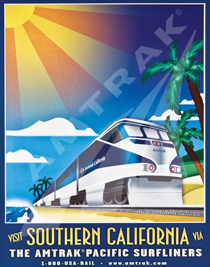 "Visit Southern California" poster.
