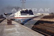 LRC trainset in Richmond, Va., 1981.