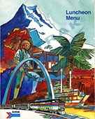 Luncheon menu, 1976.