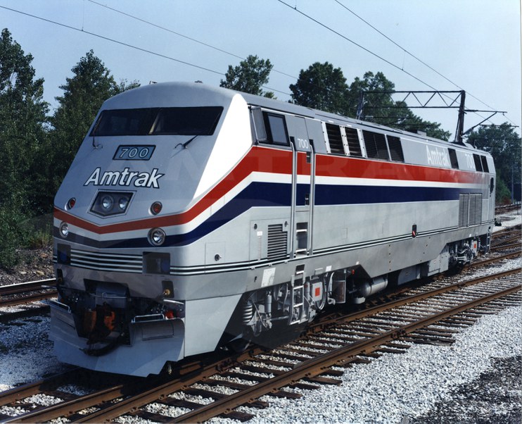 P-32 locomotive No. 700, 1990s.