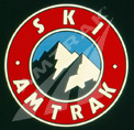 Ski Amtrak Logo.