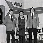 St. Albans, Vt. station staff, 1976.
