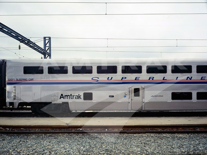 Superliner II Sleeping Car, "Arizona."