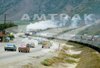 Transcontinental Steam Excursion train, 1977.