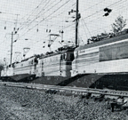 Locomotives on the Northeast Corridor, 1977.