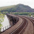 View of the Rockville Bridge and Susquehanna River, 2016.