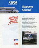 X2000 Demonstration brochure, 1993.