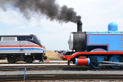 Locomotive 822 and Thomas