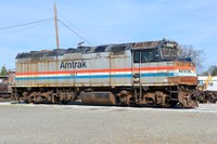 Heritage Amtrak engine