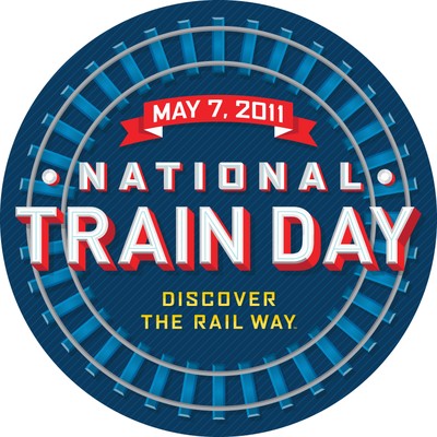 National Train Day Logo - Large