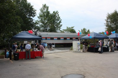 Partner Booths at the Stop