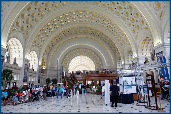 Washington-the Main Hall at Union Station